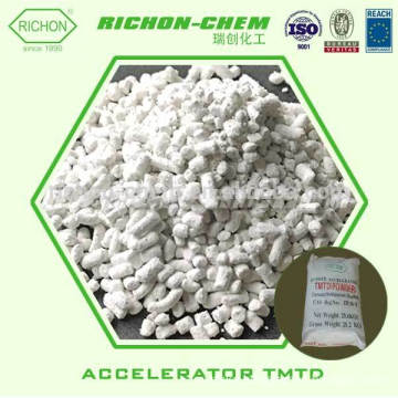 Promotional Price Rubber Accelerator TMTD Factory Supply Richon Brand Rubber Chemical